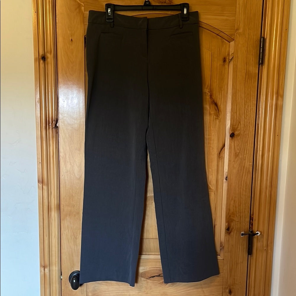 Apostrophe Gray Wide-Leg Trousers with Relaxed Fit